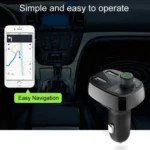 Car Bluetooth Fast Charger Receiver Auto One To Two Charger Cigarette Lighter - Image 10