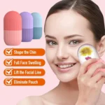 Silicone Wave Pattern Ice Compartment Mould Facial Beauty Massage Pore Shrinking Ice Cube Mold - Image 2