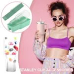 For Stanley Cup Integrated Ice Lattice Mold Silicone Ice Maker Case - Image 5