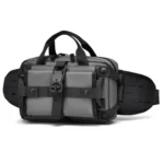 WEIXIER Y9580 Men Sports Waterproof Waist Pack Outdoor Crossbody Single Shoulder Cell Phone Bag