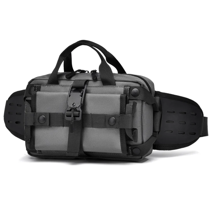WEIXIER Y9580 Men Sports Waterproof Waist Pack Outdoor Crossbody Single Shoulder Cell Phone Bag