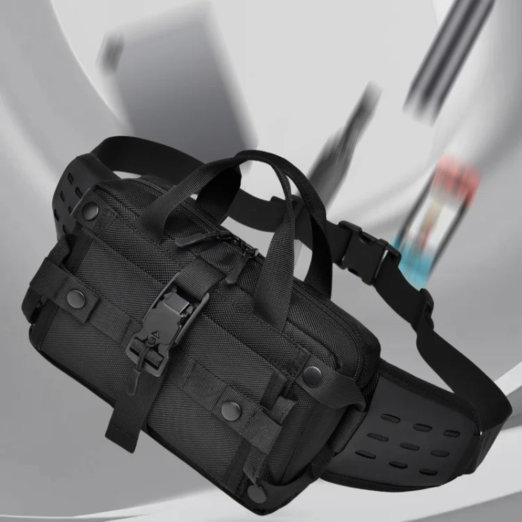 TBD06050310_B1.webp WEIXIER Y9580 Men Sports Waterproof Waist Pack Outdoor Crossbody Single Shoulder Cell Phone Bag - Image 2