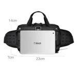 WEIXIER Y9580 Men Sports Waterproof Waist Pack Outdoor Crossbody Single Shoulder Cell Phone Bag - Image 3