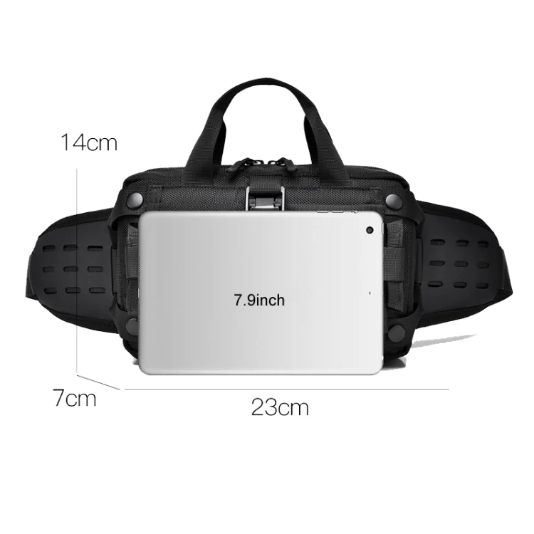 TBD06050310_B2.webp WEIXIER Y9580 Men Sports Waterproof Waist Pack Outdoor Crossbody Single Shoulder Cell Phone Bag - Image 3