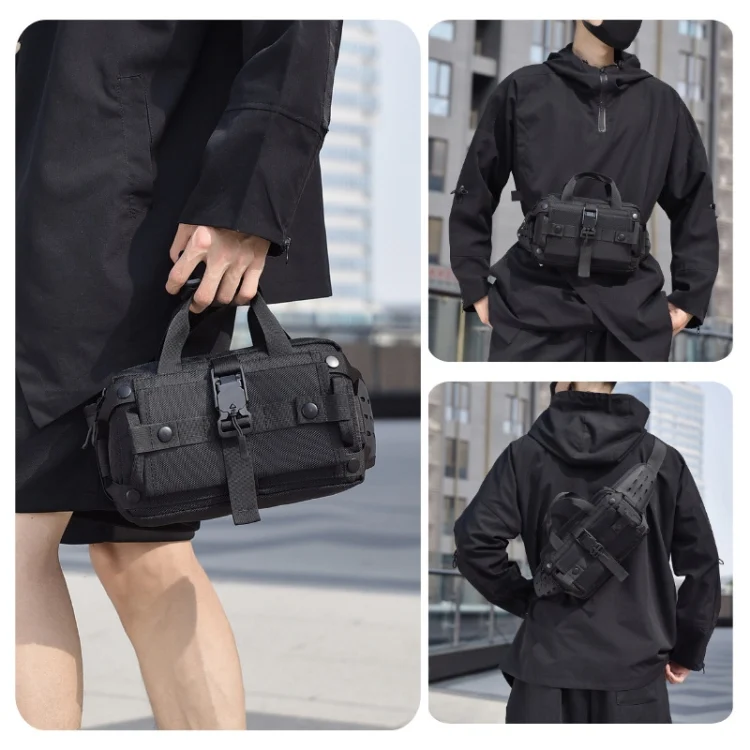 TBD06050310_B8.webp WEIXIER Y9580 Men Sports Waterproof Waist Pack Outdoor Crossbody Single Shoulder Cell Phone Bag - Image 9
