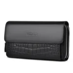 WEIXIER W129 Men Magnetic Buckle Anti-Theft Clutch Bag Large Capacity Multi-Card Wallet