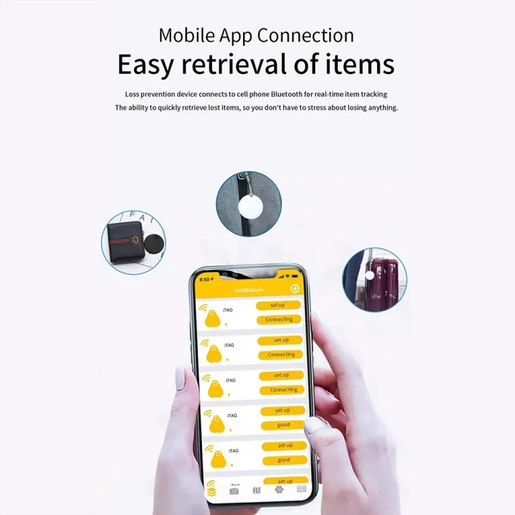 TBD06050338_B2.webp Mini Pet Smart Anti-lost Device Portable GPS Locator Bluetooth Tracker - Image 3