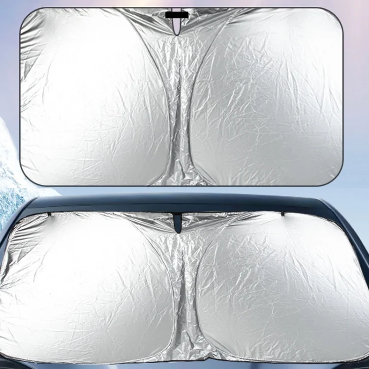 TBD06050340_B1.webp Car Sunshade Summer Front Windshield Sunscreen Heat Insulation Folding Car Sunshade Curtain - Image 2