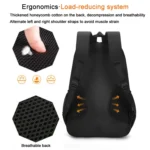 Casual Computer Backpack Large Capacity Student Schoolbag For Men and Women - Image 4