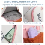 Backpack for Junior High School Students Cute Schoolbag Travel Bag - Image 6