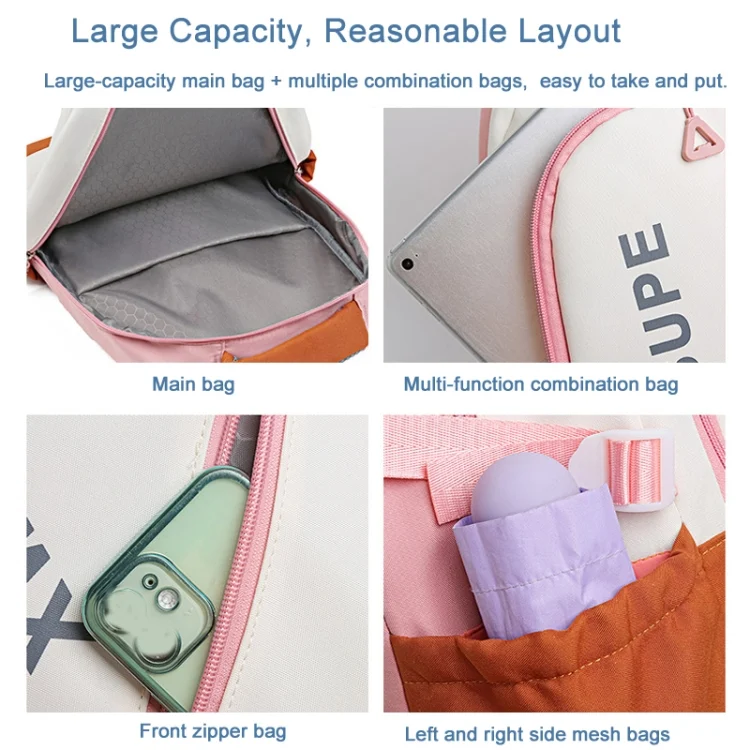 TBD06050347_B5.webp Backpack for Junior High School Students Cute Schoolbag Travel Bag - Image 6
