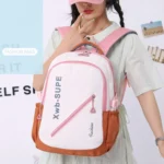 Backpack for Junior High School Students Cute Schoolbag Travel Bag - Image 8