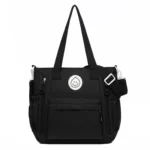 Casual Versatile Shoulder Bag Contrast Color Messenger Bag Student Handbag