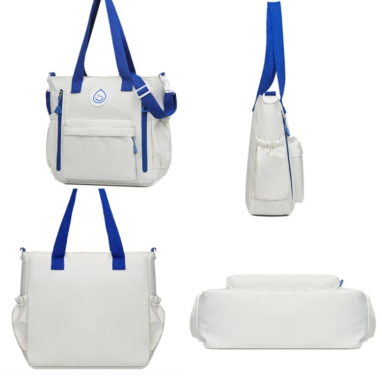 TBD06050348_B2.webp Casual Versatile Shoulder Bag Contrast Color Messenger Bag Student Handbag - Image 3