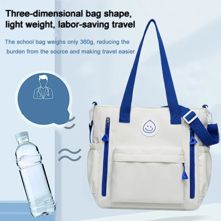 TBD06050348_B4.webp Casual Versatile Shoulder Bag Contrast Color Messenger Bag Student Handbag - Image 5