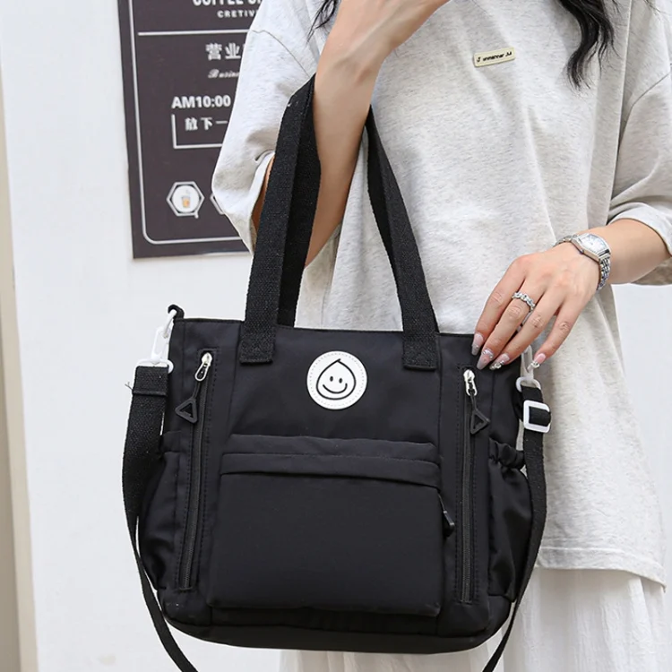 TBD06050348_B8.webp Casual Versatile Shoulder Bag Contrast Color Messenger Bag Student Handbag - Image 9
