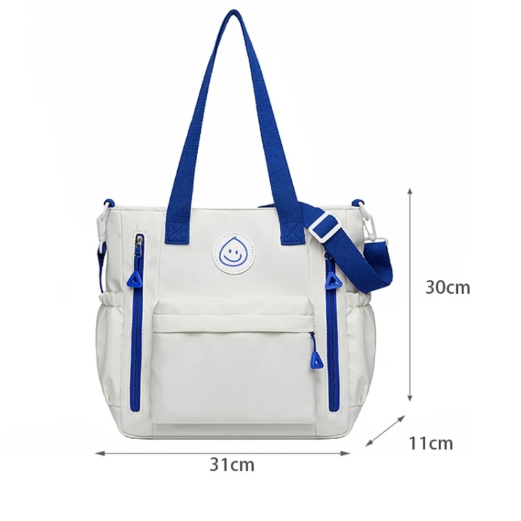TBD06050348_B9.webp Casual Versatile Shoulder Bag Contrast Color Messenger Bag Student Handbag - Image 10