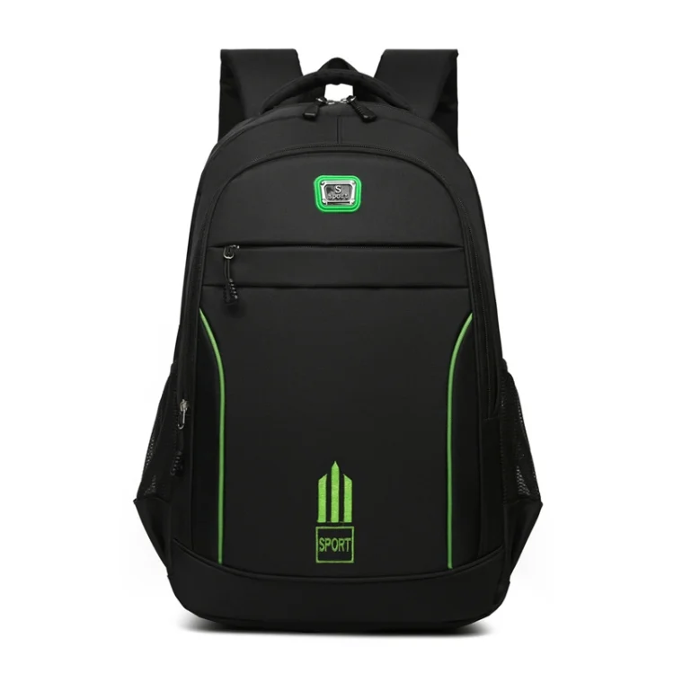 Men Backpack Nylon Oxford Knapsack Large Capacity Student Schoolbag