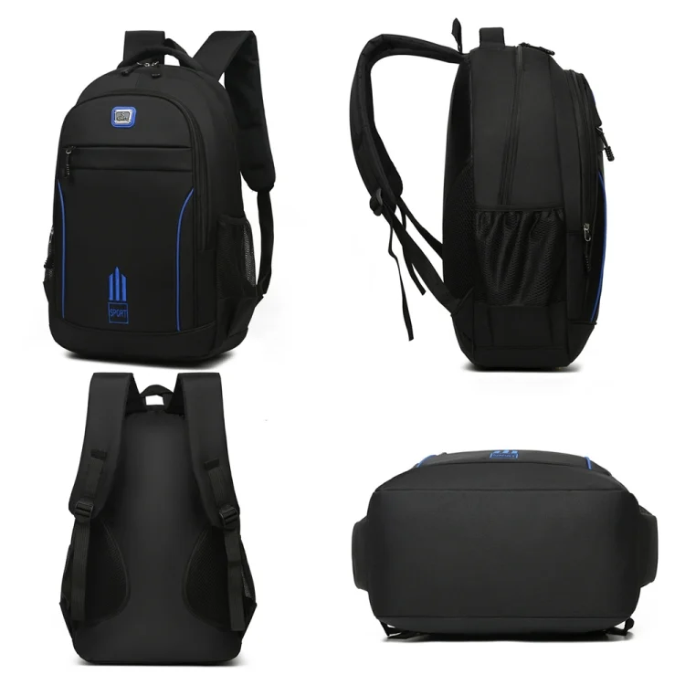 TBD06050349_B2.webp Men Backpack Nylon Oxford Knapsack Large Capacity Student Schoolbag - Image 3