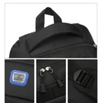 Men Backpack Nylon Oxford Knapsack Large Capacity Student Schoolbag - Image 7