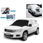 Automobile Silver Coated Cloth Sunshade Snow Shield - Image 2