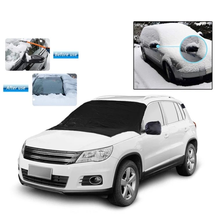 TBD06050352_B1.webp Automobile Silver Coated Cloth Sunshade Snow Shield - Image 2