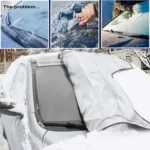 Automobile Silver Coated Cloth Sunshade Snow Shield - Image 4
