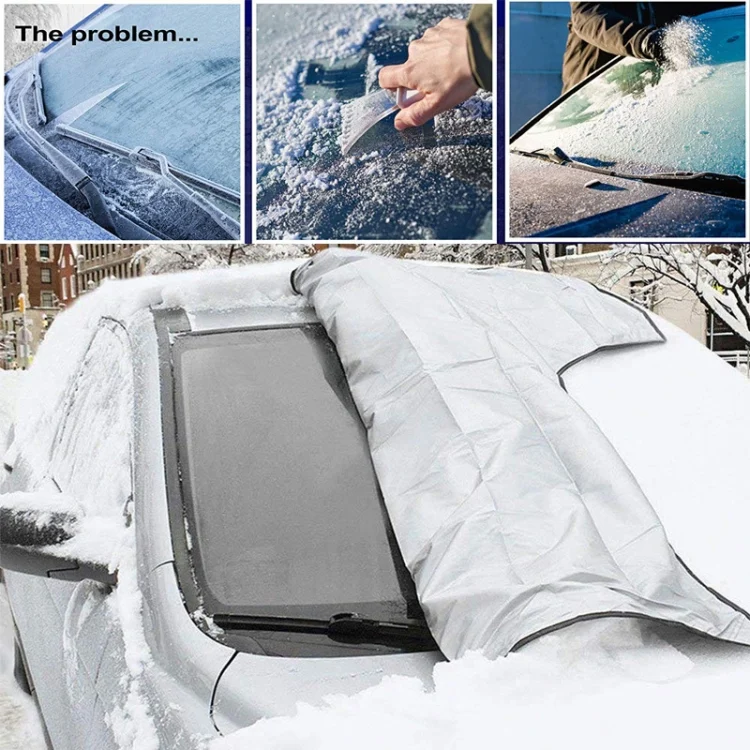 TBD06050352_B3.webp Automobile Silver Coated Cloth Sunshade Snow Shield - Image 4