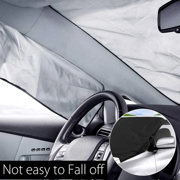 TBD06050352_B4.webp Automobile Silver Coated Cloth Sunshade Snow Shield - Image 5