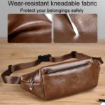 WEIXIER Y9579 Men Large Capacity Sports Waist Pack Multifunctional Waterproof Cell Phone Bag - Image 9