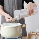 Kitchen Grain Storage Jar Noodle Storage Box Plastic Grain Storage Canister - Image 11