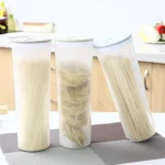 Kitchen Grain Storage Jar Noodle Storage Box Plastic Grain Storage Canister - Image 4