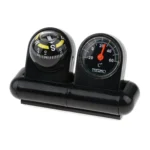 2 In 1 Car Guide Ball Thermometer Adjustable Angle Compass - Image 3