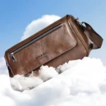 WEIXIER D514 Men Crossbody Waterproof Single Shoulder Bag Large Capacity Commuter Messenger Backpack - Image 2