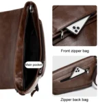 WEIXIER D515 Men Crossbody Single Shoulder Bag Large Capacity Waterproof Messenger Backpack - Image 5