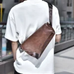 WEIXIER D515 Men Crossbody Single Shoulder Bag Large Capacity Waterproof Messenger Backpack - Image 9