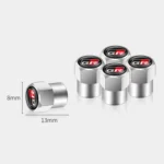 4pcs /Set For GR Metal Car Tire Valve Modification - Image 3