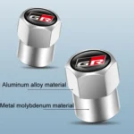 4pcs /Set For GR Metal Car Tire Valve Modification - Image 5