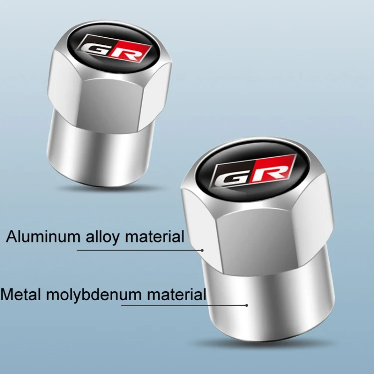TBD06050407_B4.webp 4pcs /Set For GR Metal Car Tire Valve Modification - Image 5
