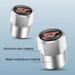 4pcs /Set Car Valve Cap Motorcycle Tire Decoration - Image 6