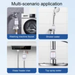 Household Washing Machine Electrical Water Heater Water Purification Filter With 6 Cartridges - Image 11