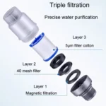 Household Washing Machine Electrical Water Heater Water Purification Filter With 6 Cartridges - Image 6