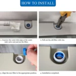 Universal Automatic Washing Machine Water Inlet Valve Port Stainless Steel Filter - Image 5