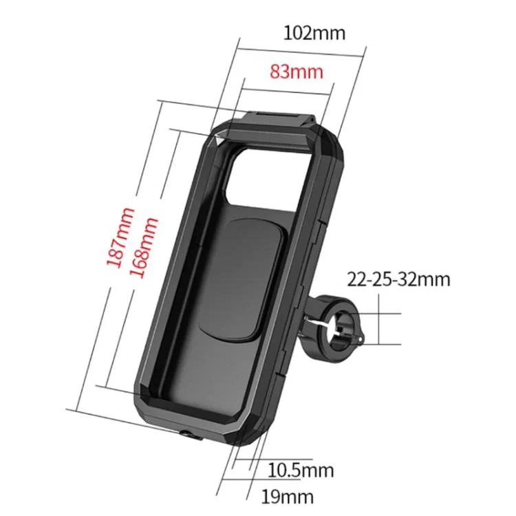 TBD06050414_B6.webp kewig Motorcycle Waterproof Box Outdoor Cycling Mobile Phone Holder - Image 7