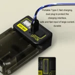 Mini Type-C Rechargeable Outdoor Keychain Light Flashlight - Image 12