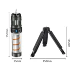 3 In 1 LED Mosquito Repellent Camping Light Magnetic Outdoor Tent Light - Image 2