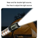 3 In 1 LED Mosquito Repellent Camping Light Magnetic Outdoor Tent Light - Image 3