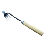 Four-Tooth Dual Purpose Weed Remover Tool Gardening Weed Rake Uprooting Weeding Tool