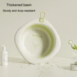 Children Folding Washbasin Newborn Baby Portable Thickened Plastic Wash Basin - Image 5