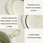 Children Folding Washbasin Newborn Baby Portable Thickened Plastic Wash Basin - Image 10